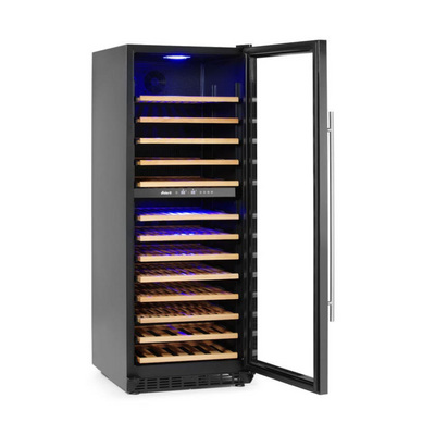 Lodówka do wina 2-strefowa, 135 butelki, Arktic, 387L, 220-240V/130W, 595x675x(H)1625mm - kod 237564