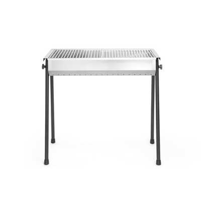 Grill na węgiel drzewny Patio, HENDI, 770x380x(H)760mm (NL2605)(Horeca) Kod: 150603