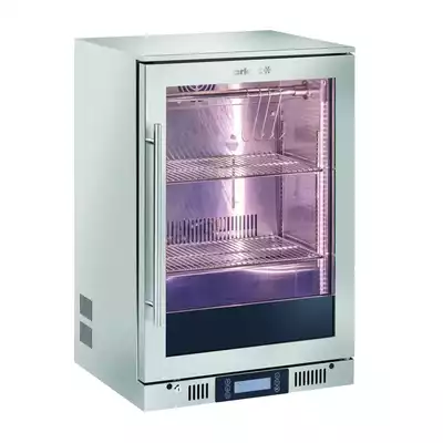 Szafa do sezonowania mięsa, podblatowa, Arktic, 126L, srebrny, 230V/350W, 600x545x(H)900mm Kod: 204979 (8413)