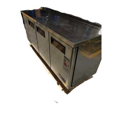 Stół mroźniczy 3-drzwiowy z agregatem bocznym, Arktic, Kitchen Line, 291L, 230V/550W, 1800x600x(H)886mm(8405)-Kod: 233399